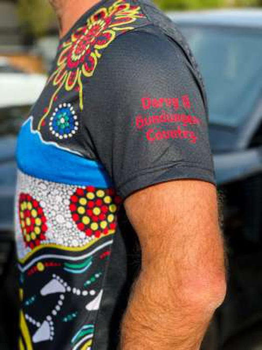 B.M.R.C Mens Indigenous Tee-Apparel-Blue Mountains Running Company