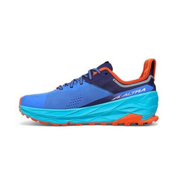 Altra Olympus 5 Mens Trail Shoe- Blue 