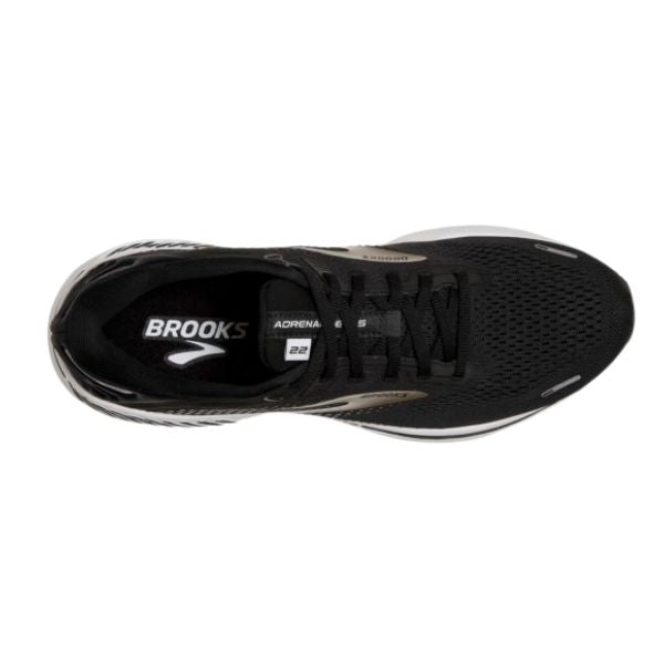 Brooks-Adrenaline-GTS-22-Mens-Shoe-Black-White-Silver