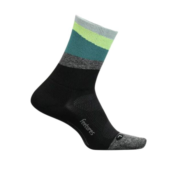Feetures Socks Light Cushion Mini Crew-Blue Mountains Running Company