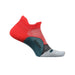 Feetures Socks Light Cushion No Show-Racing Red