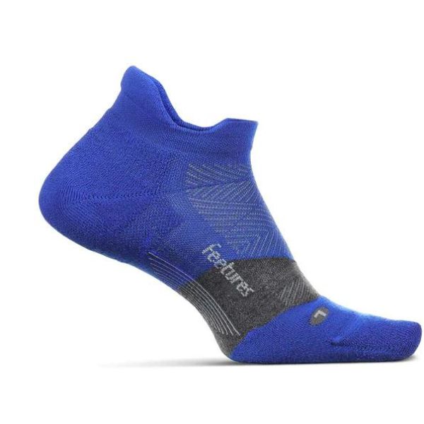 Feetures Socks Max Cushion No Show- Boost Blue