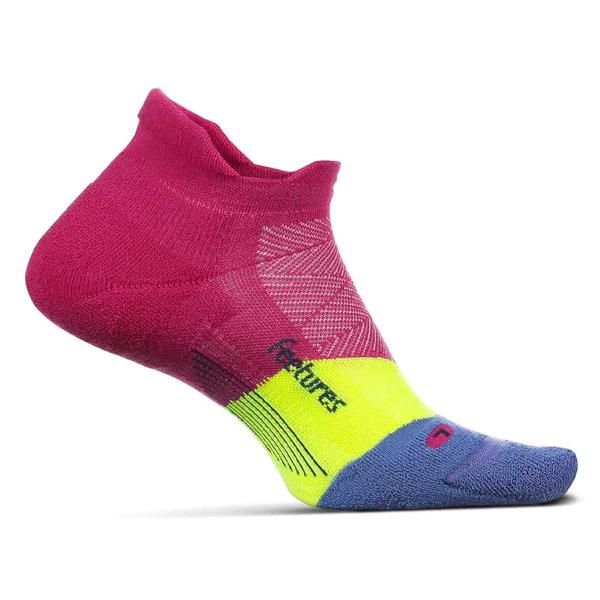 Feetures Socks Max Cushion No Show- Pulse Purple