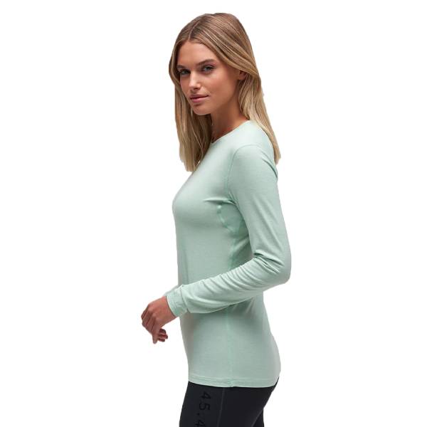 Le Bent Core Lightweight Crew Womens Thermal Top-Apparel-Blue Mountains Running Company