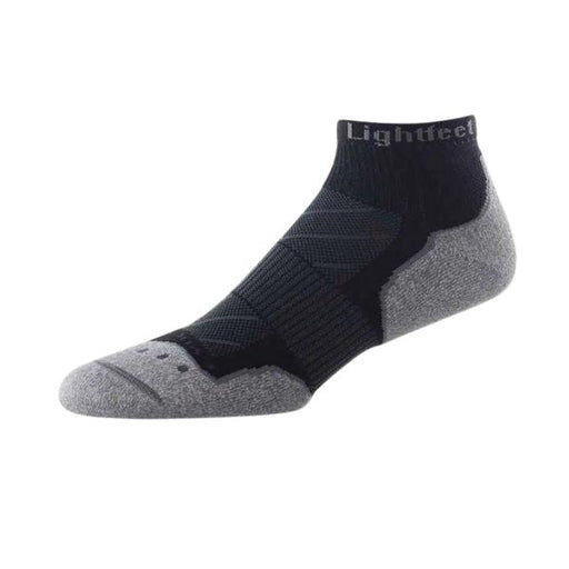 Lightfeet-Evolution-Sock-Mini-Crew-Black