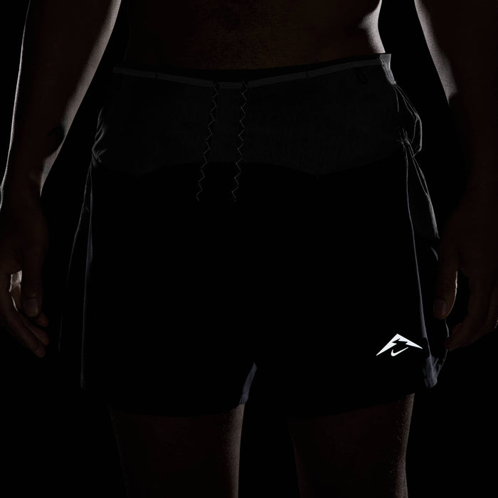 Mens Nike Trail Dri-FIT ADV Second Sunrise 5-Inch Brief-Lined Running Shorts