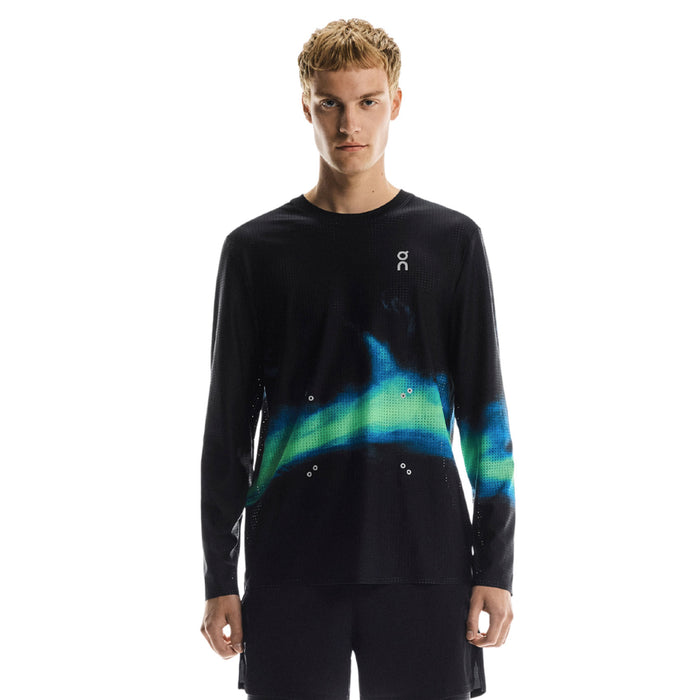 Mens On Running Pace Mesh Long-T