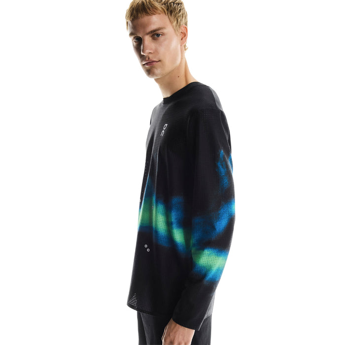 Mens On Running Pace Mesh Long-T