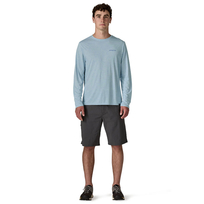 Mens Patagonia Long-Sleeved Capilene Cool Daily Graphic Shirt