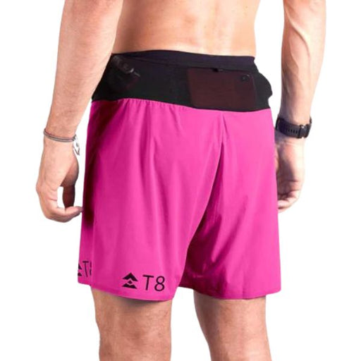 Mens T8 Sherpa Shorts v2- Pink