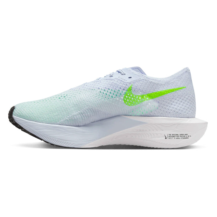 Mens Nike ZoomX Vaporfly Next% 3-Football Grey / Racer Blu