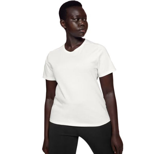 On-T Womens Tee-White-Blue Mountains Running Co