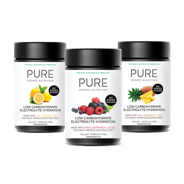 PURE Sports Nutrition Electrolyte Hydration Low Carb