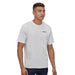 Mens Patagonia P-6 Logo Responsibili- Tee, White