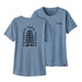 Patagonia Cap Cool Daily Womens Shirt-Blue Mountains Running Co
