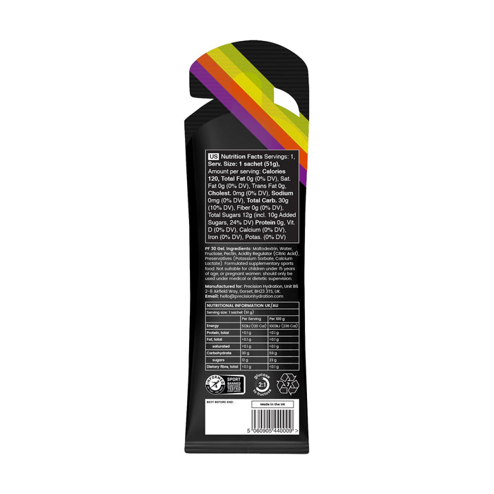 Precision Fuel & Hydration PF 30 Energy Gel