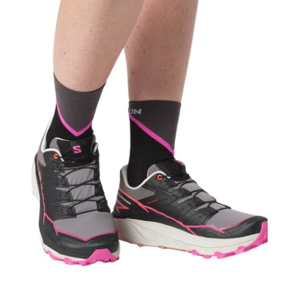 Salomon-Thundercross-Womens-Shoe-Plum Kitten-Black-Pink-Glo