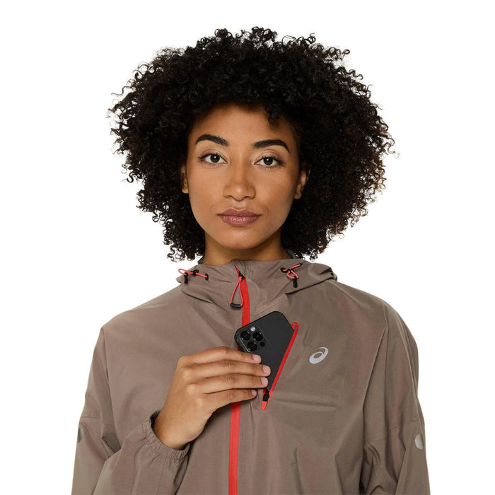 Womens ASICS Fujitrail Elite Waterproof Jacket