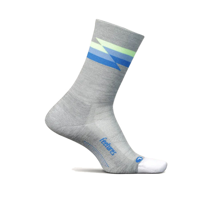 Unisex Feetures Elite Ultra Light Cushion Mini Crew Socks