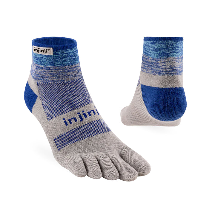 Unisex Injinji Trail Midweight Mini-Crew Socks