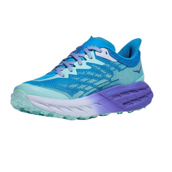 Womens Hoka Speedgoat Serious Trail Runners — Blue Mountains