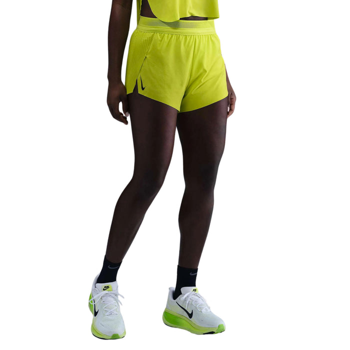 Womens Nike AeroSwift Dri-FIT ADV 3 Inch Mid-Rise Brief-Lined Running Shorts