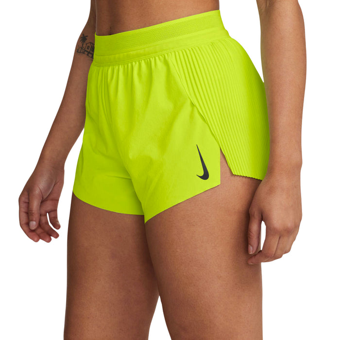 Womens Nike AeroSwift Dri-FIT ADV 3 Inch Mid-Rise Brief-Lined Running Shorts
