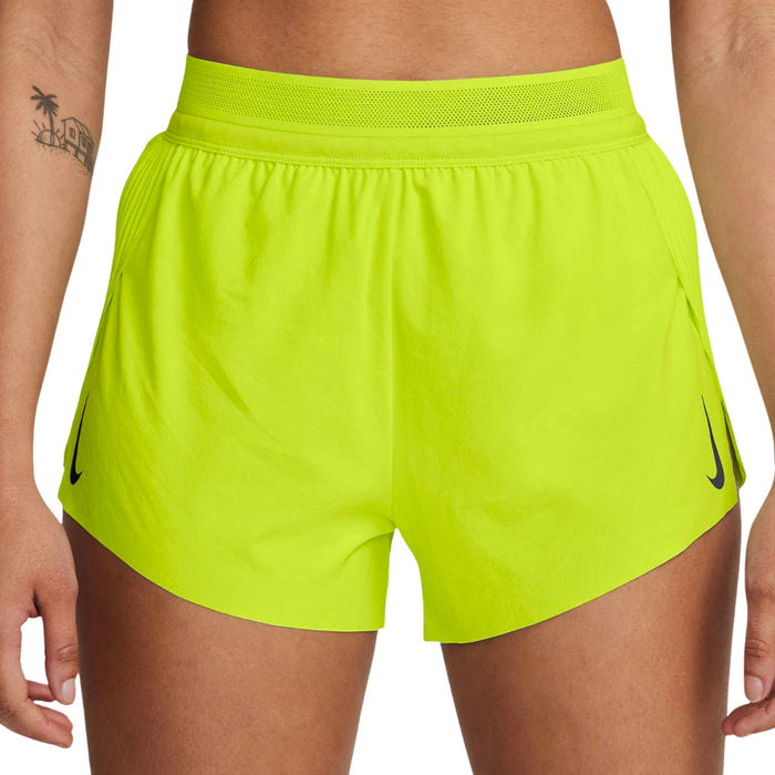 Womens Nike AeroSwift Dri-FIT ADV 3 Inch Mid-Rise Brief-Lined Running Shorts