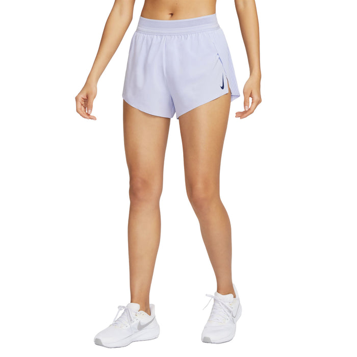 Womens Nike AeroSwift Dri-FIT ADV 3 Inch Mid-Rise Brief-Lined Running Shorts