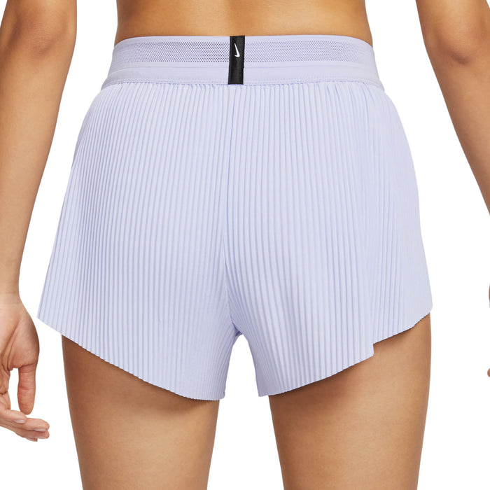 Womens Nike AeroSwift Dri-FIT ADV 3 Inch Mid-Rise Brief-Lined Running Shorts