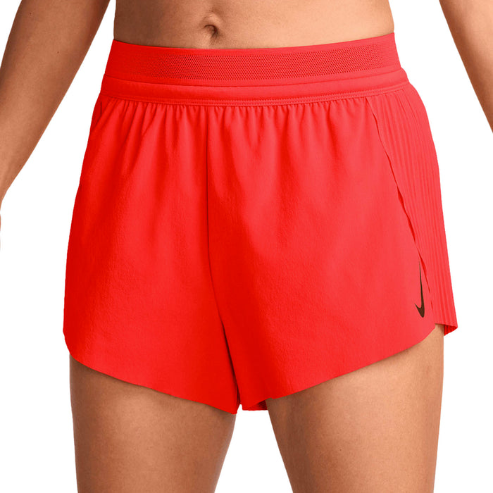 Womens Nike AeroSwift Dri-FIT ADV 3 Inch Mid-Rise Brief-Lined Running Shorts