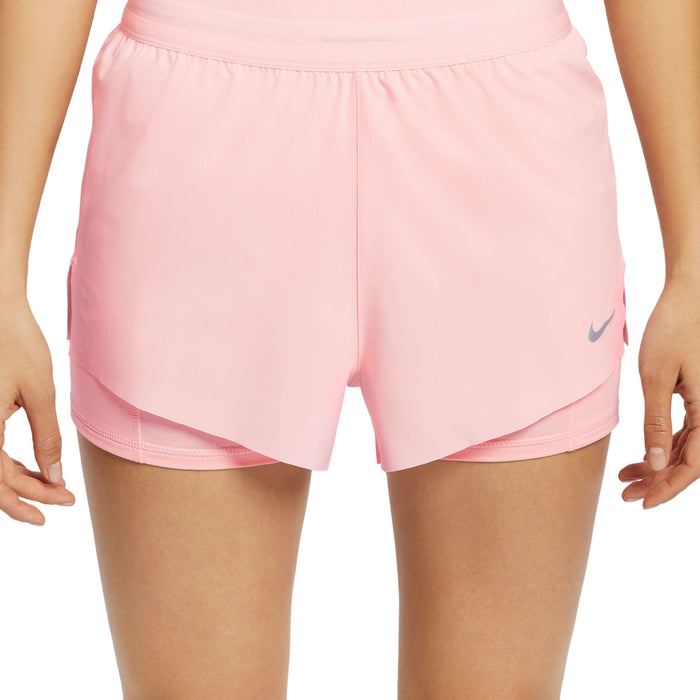 Womens Nike Swift Dri-FIT Mid-Rise 2-in-1 Running Shorts