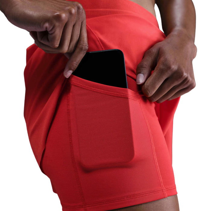 Womens Nike Swift Dri-FIT Mid-Rise 2-in-1 Running Shorts