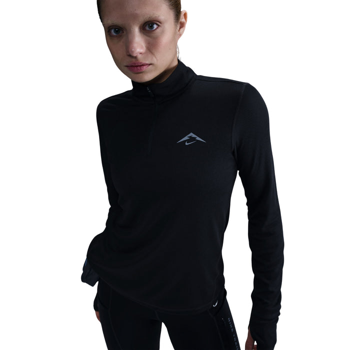 Womens Nike Trail Dri-FIT 1/4 Zip Mid Layer Running Top