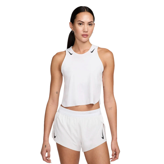 Womens Nike AeroSwift Dri-FIT ADV Cropped Running Tank
