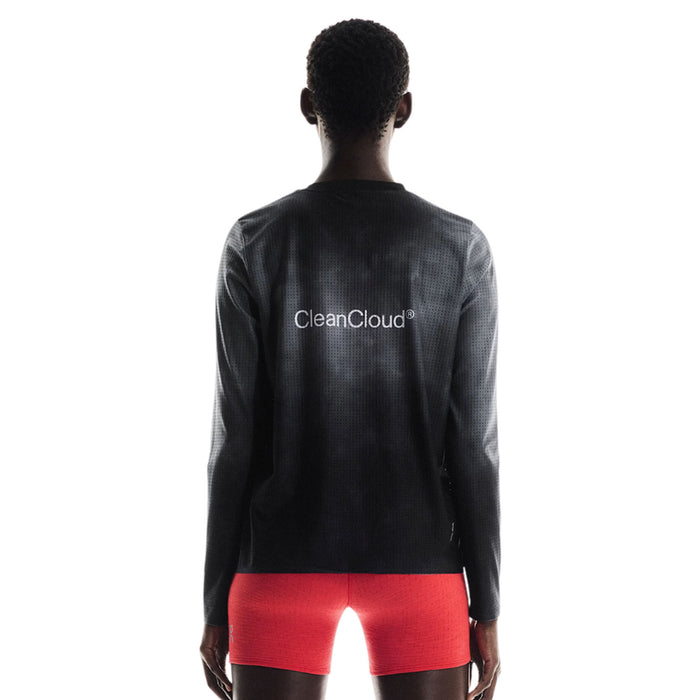 Womens On Running Pace Mesh Long-T