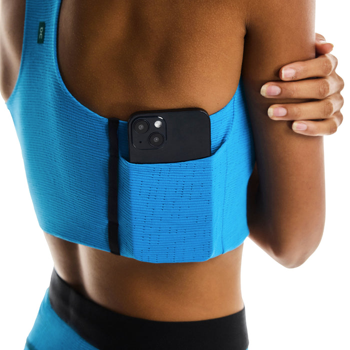 Womens On Running Pace Pocket Bra