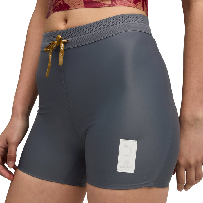 Womens PUMA x Saysky Short Tights 4-Inch