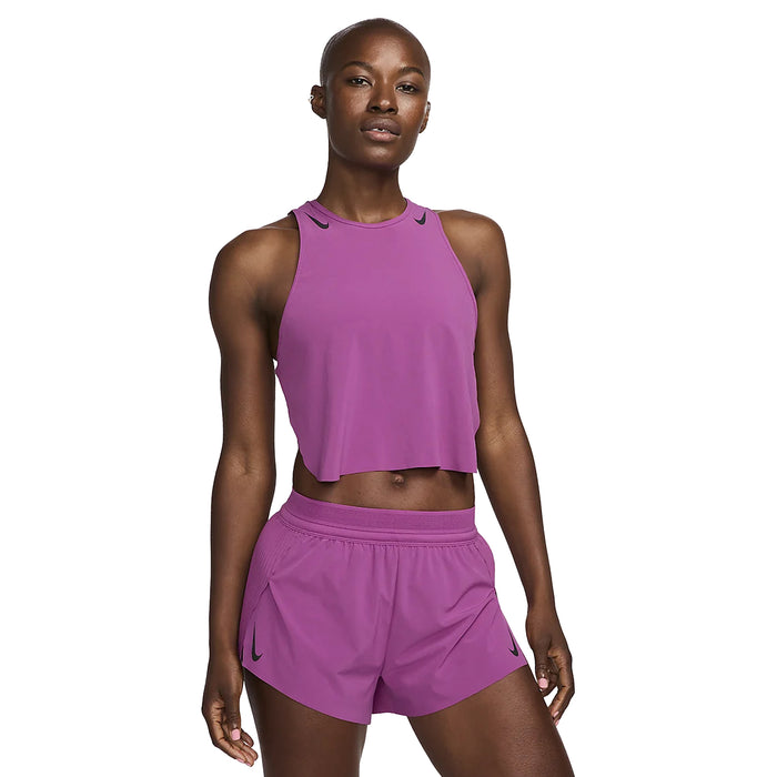 Womens Nike AeroSwift Dri-FIT ADV Cropped Running Tank