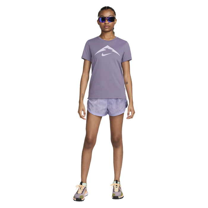 Womens Nike Trail Repel Mid Rise Running Shorts - 3 Inch