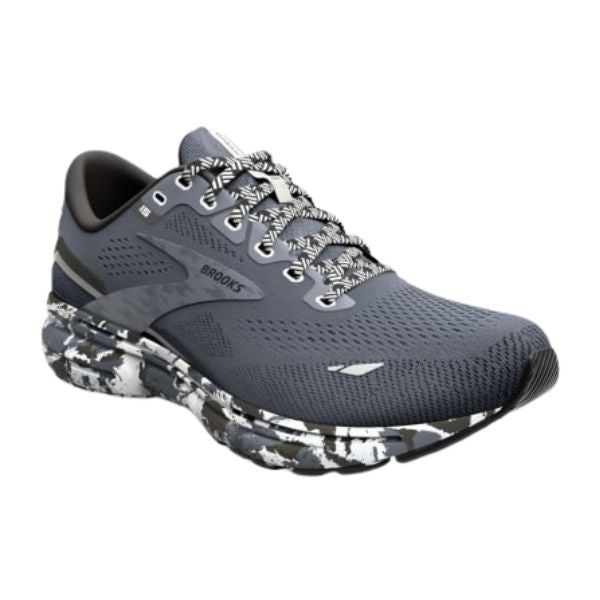     Brookes-Ghost-15-Womens-Shoe-Black-White-Front-Blue-Mountains-Running-Co