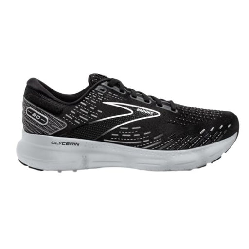     Brookes-Glycerin-20-Mens-Shoe-Black-White-Side2-Blue-Mountains-Running-Co