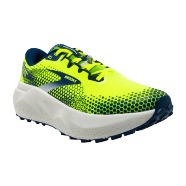 Brooks-Calera-6-Mens-Trail-Shoe-Yellow-Front-Blue-Mountains-Running-Co