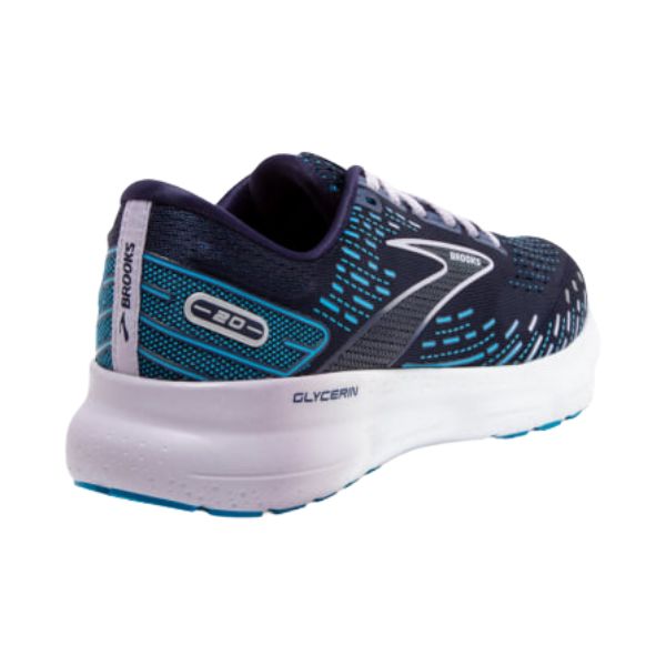 Brooks Glycerin 20 Womens Shoe-Blue Mountains Running Company
