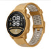 Coros Pace 2 GPS Premium Sports Watch - Silicone Band- Gold
