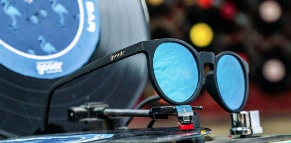Goodr Sunglasses Midnight Ramble At Circle Bar-Blue Mountains Running Company