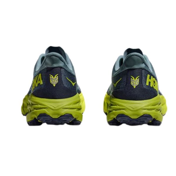 Hoka-Speedgoat-5-Mens-Shoe-Yellow-Grey-Back-Blue-Mountains-Running-Co