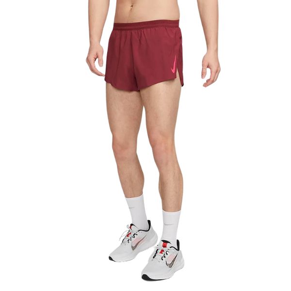 Nike-Aeroswift-Mens-Running-Shorts-Red-Legs-Blue-Mountains-Running-Co