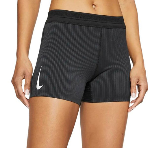 Nike-Dri-FIT-ADV-Womens-Tight-Running-Black-Shorts-Front-Blue-Mountains-Running-Co_2