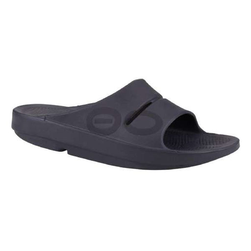 OOFOS Ooahh Unisex Sport Slides Matt Black